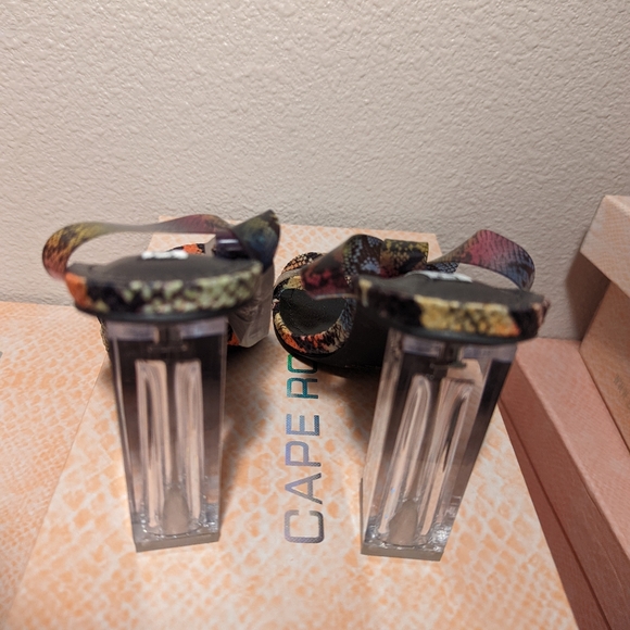 Snake Print Patterned Strappy Sexy Heel from Cape Robbin - Picture 8 of 15